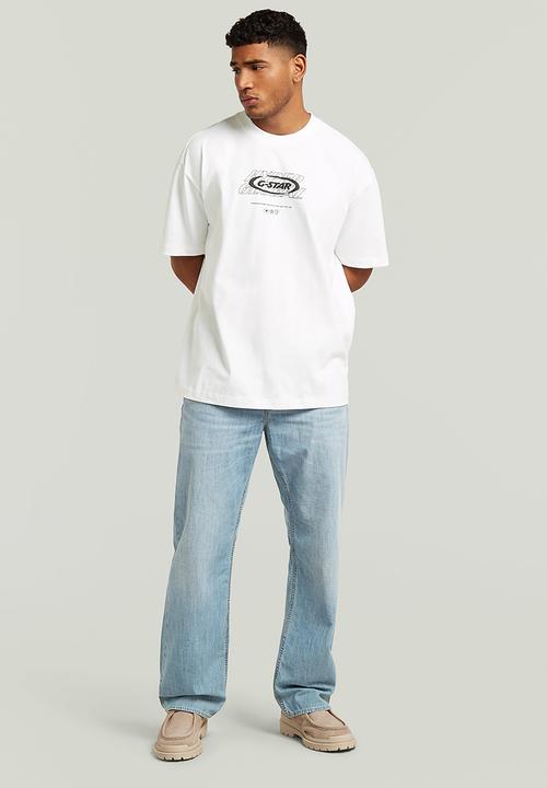 G-STAR - Hyper Gr Relaxed R T - White