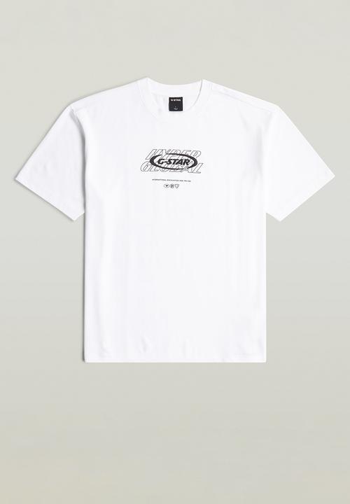 G-STAR - Hyper Gr Relaxed R T - White