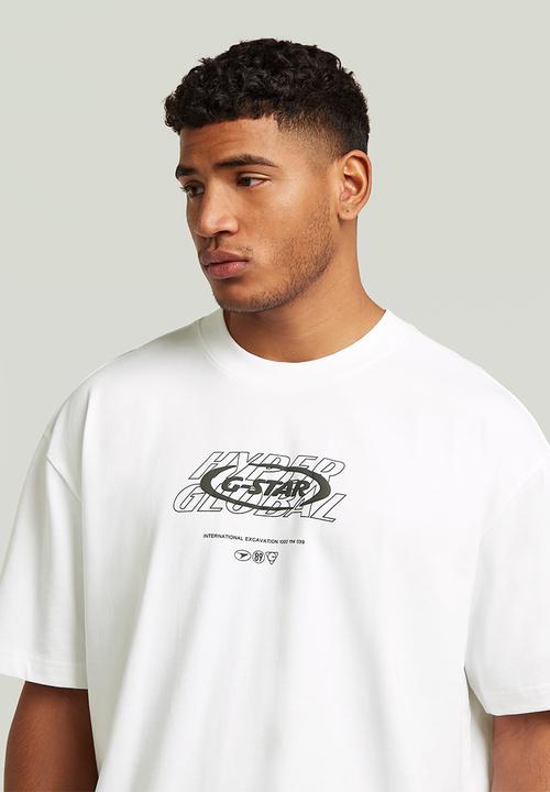 G-STAR - Hyper Gr Relaxed R T - White