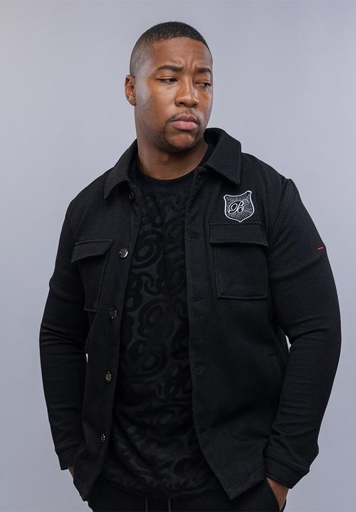 Bogart Man - Bogart crest co-ord set - black