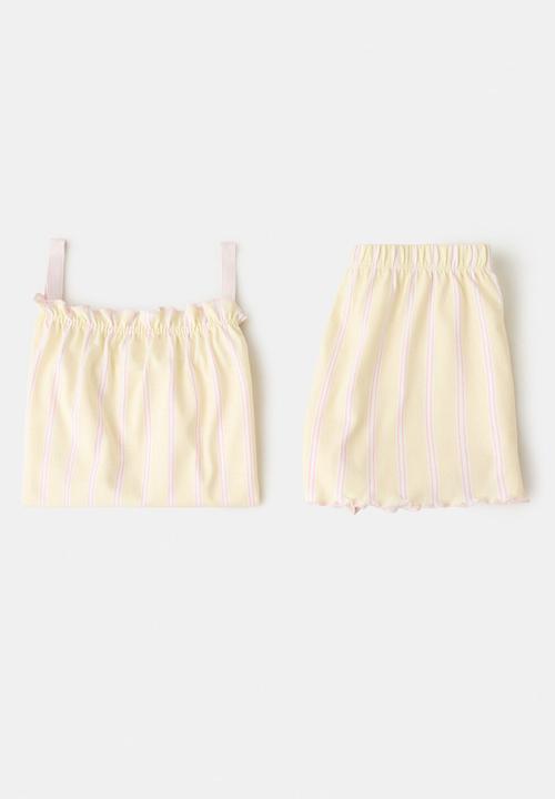 MANGO - Pyjama CLOUD - Light/Pastel Yellow