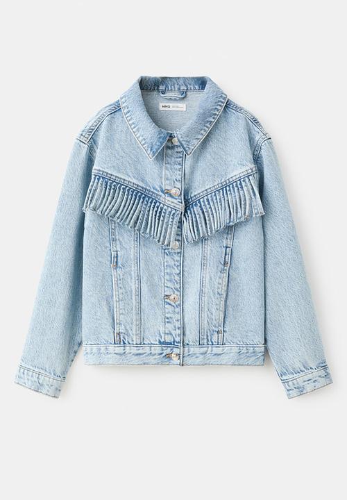 MANGO - Jacket Rodeo - Open Blue