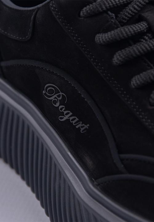 Bogart Man - Bogart ripple platform sneakers - black
