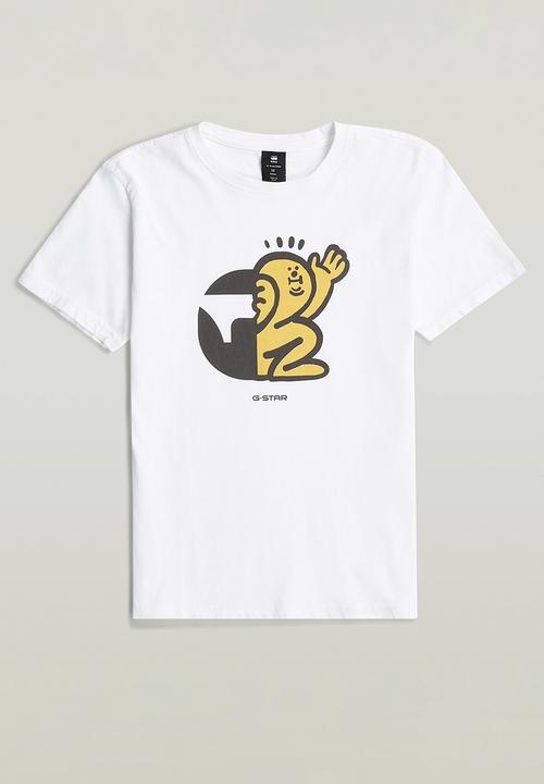 G-STAR - Base R T Ss - White