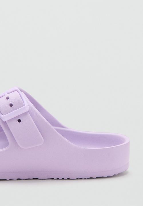 MANGO - FLIP-FLOP PAU  -  Mauve1