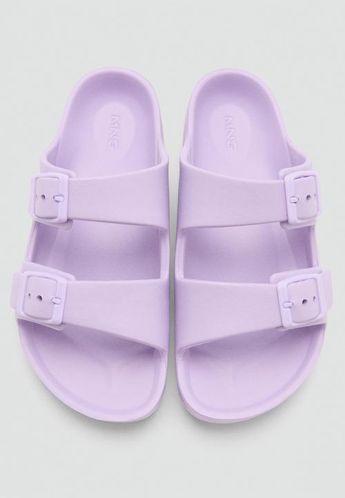 MANGO - FLIP-FLOP PAU  -  Mauve1