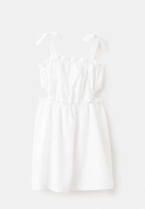 MANGO - Dress Coconut - White
