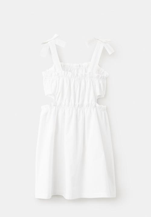MANGO - Dress Coconut - White