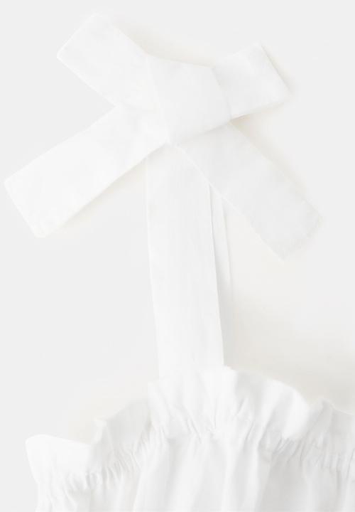 MANGO - Dress Coconut - White