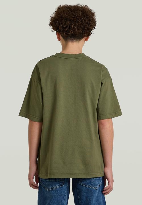 G-STAR - Oversized R T Ss - Four Leaf Clover