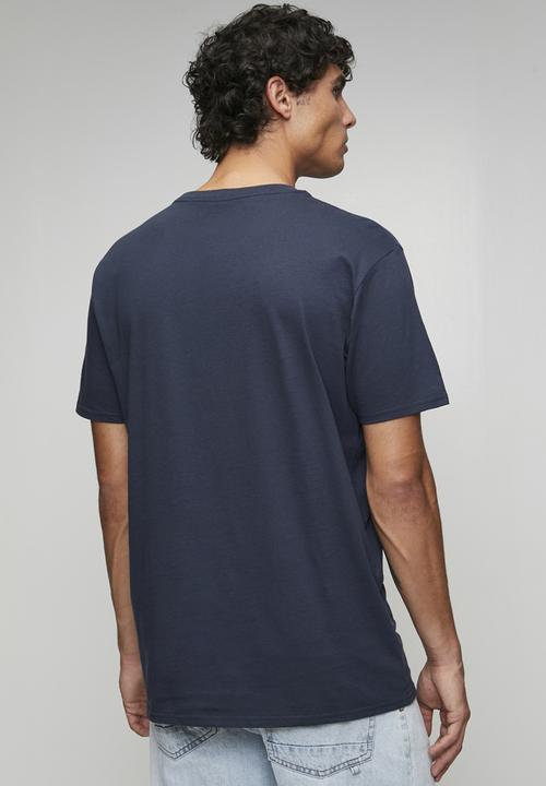 RVCA - Unitext Short sleeve - Moody Blue