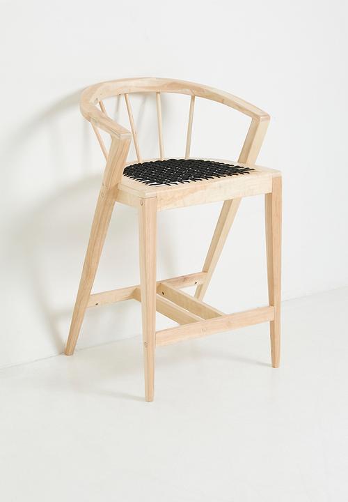 Homewood - Nia Barstool - Natural & Black
