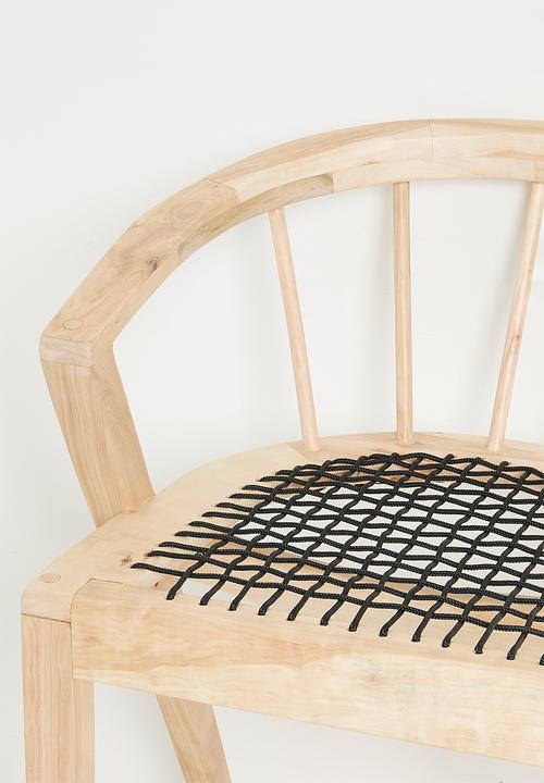 Homewood - Nia Barstool - Natural & Black