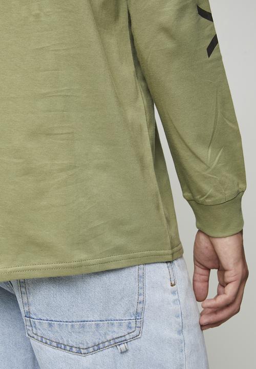 RVCA - Big Rvca Long sleeve Tee - Ranger Green