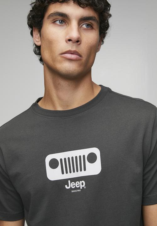 JEEP - Core Logo Grill Tee - Grey