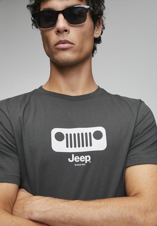 JEEP - Core Logo Grill Tee - Grey