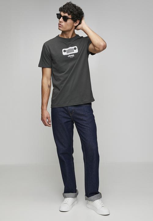 JEEP - Core Logo Grill Tee - Grey