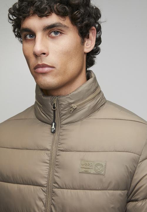 JEEP - Long Sleeve Puffer - Brown