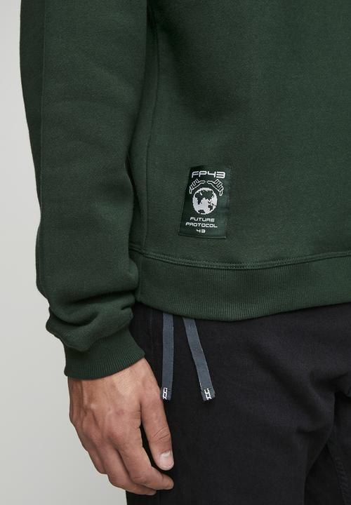 FP43 by S.P.C.C - S1GN4L Sweat  - Dark Green