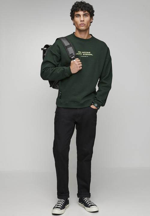 FP43 by S.P.C.C - S1GN4L Sweat  - Dark Green