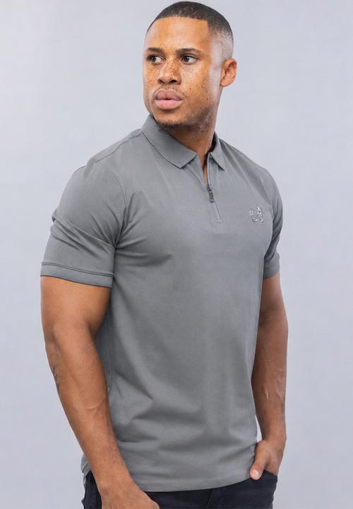 Bogart Man - Bogart casual cool golfer polo - grey