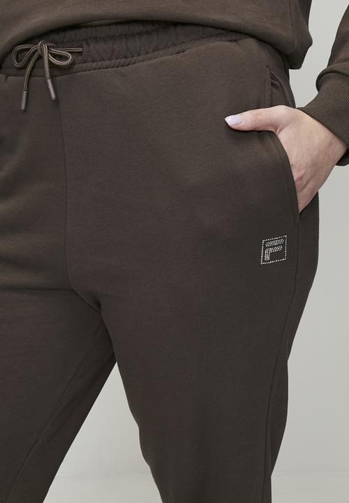 FILA - Plus Diva Sweatpants - Chocolate Martini
