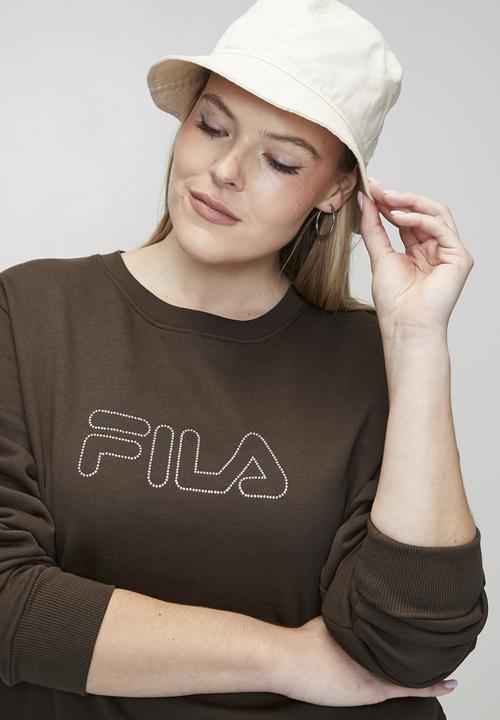 FILA - Plus Diva Sweatshirt - Chocolate Martini