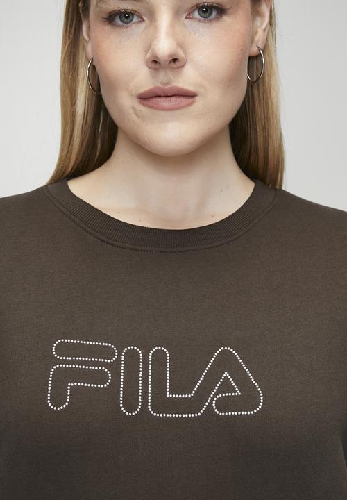FILA - Plus Diva Sweatshirt - Chocolate Martini