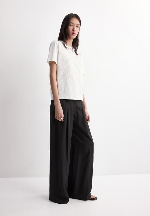 MANGO - T-shirt jazmin - natural