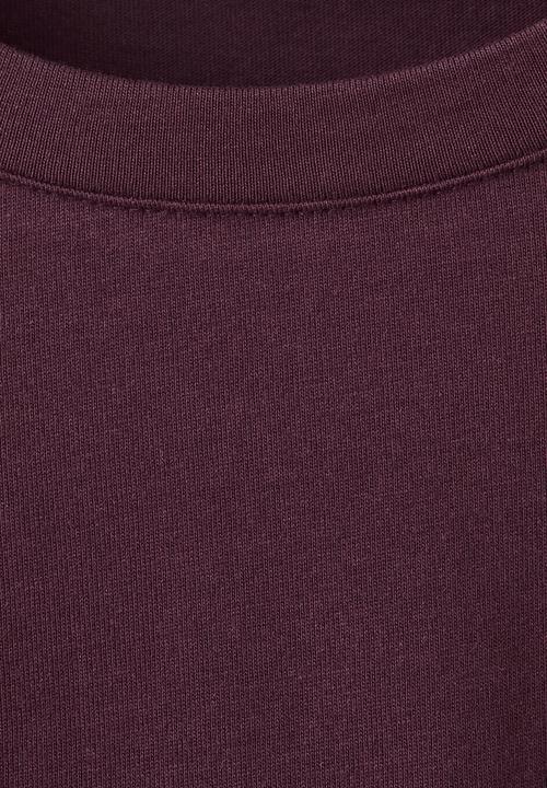 MANGO - T-shirt jazmin - dark red