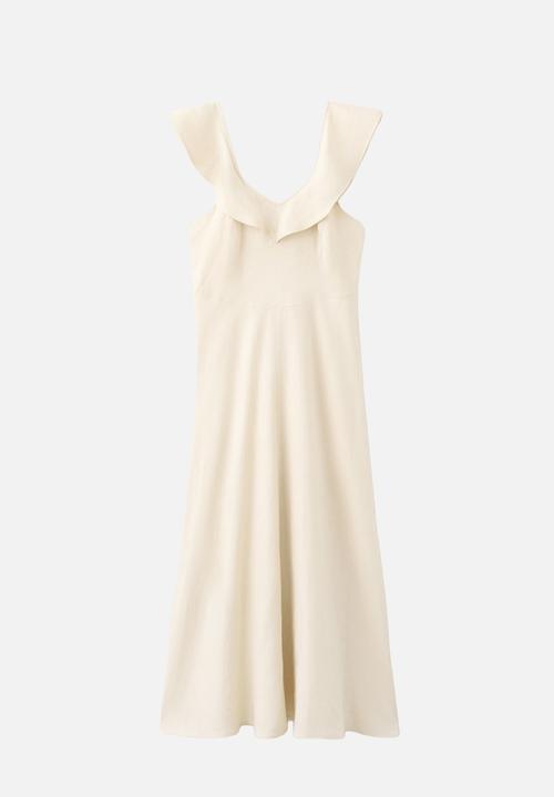 MANGO - Dress vola - light/pastel brown