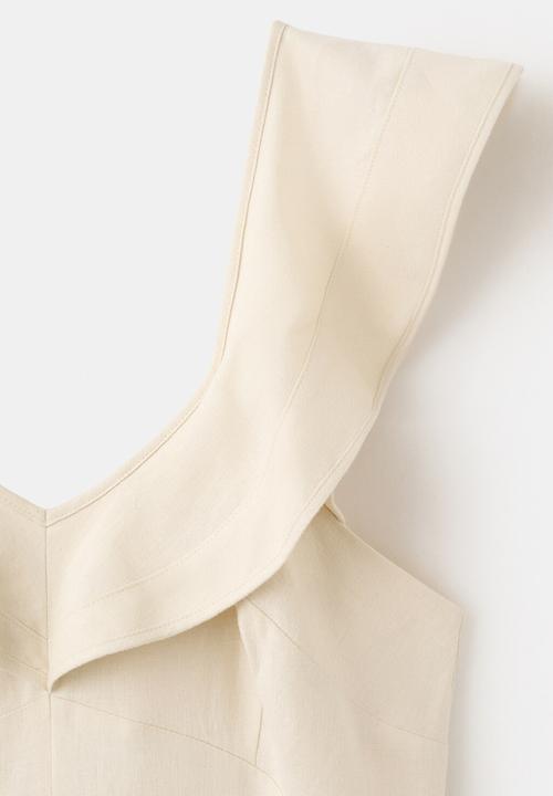 MANGO - Dress vola - light/pastel brown