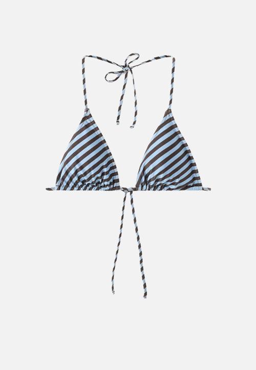 MANGO - Bikini top mileto- light/pastel blue