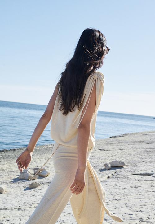 MANGO - Sweater ventura - light beige