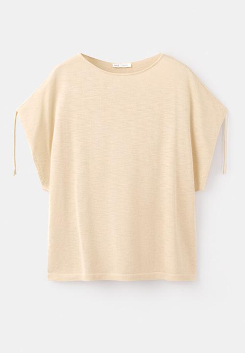 MANGO - Sweater ventura - light beige