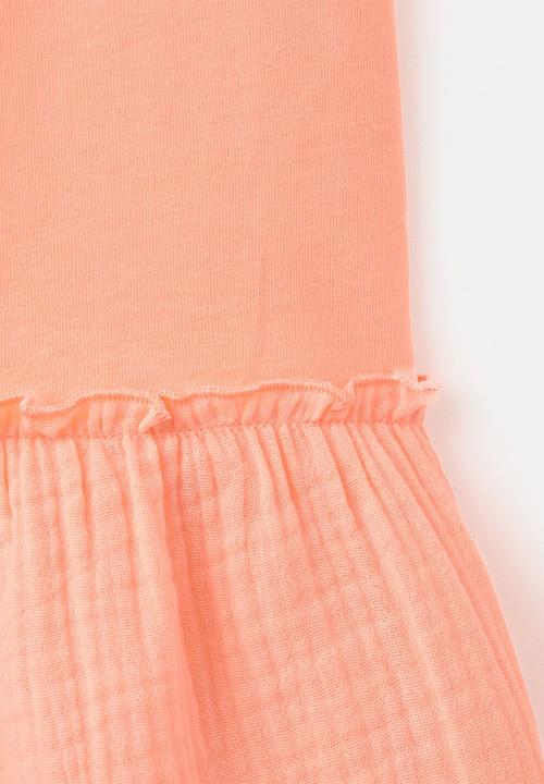 MANGO - Dress Tula - Bright Orange