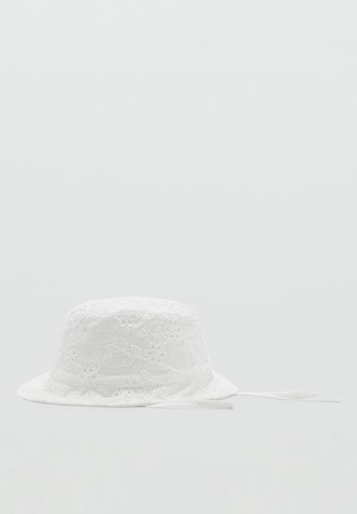 MANGO - Bucket Hat BRODY - White