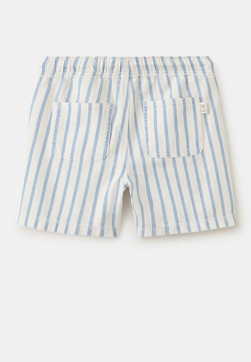 MANGO - Bermudas Lemon - Light/Pastel Blue