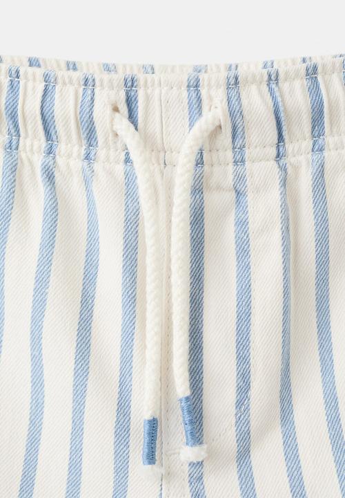 MANGO - Bermudas Lemon - Light/Pastel Blue
