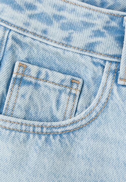 MANGO - Bermudas Baggy - Open Blue