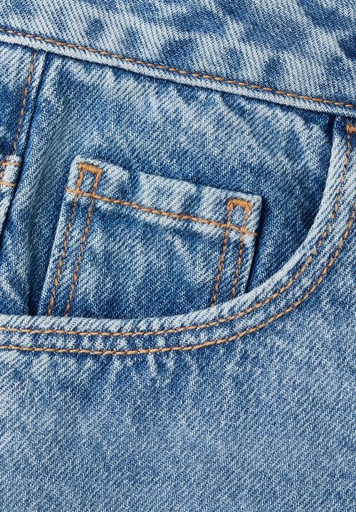 MANGO - Bermudas Baggy - Blue