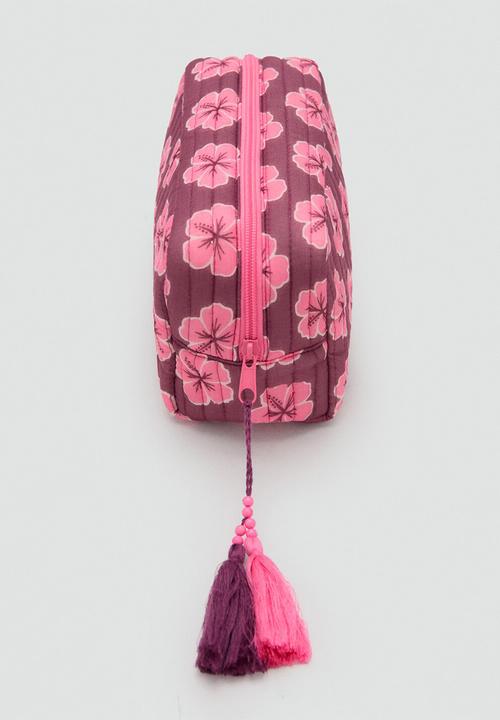 MANGO - Cosmetic bag HIBIST - Pink