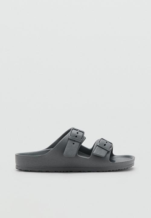 MANGO - Beach Shoes Paua - Charcoal 1