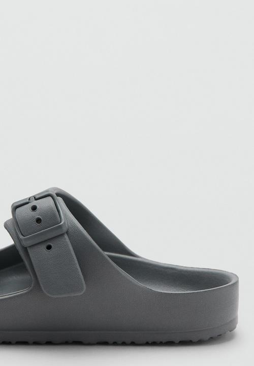 MANGO - Beach Shoes Paua - Charcoal 1