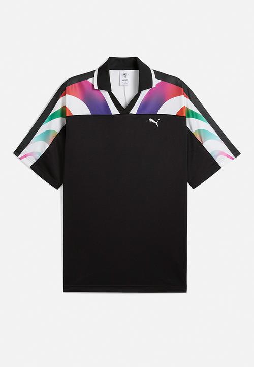 PUMA - Equal love confederation football jersey - black