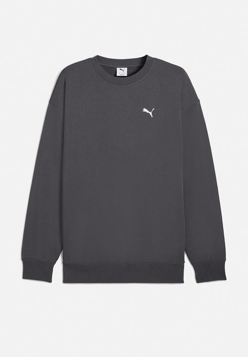 PUMA - Wardrope ESS Relaxed Crew TR Sweatshirt- Dusky Grey