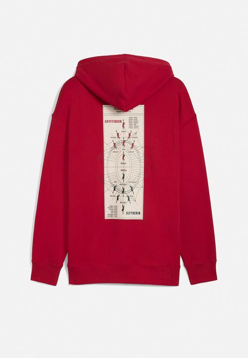 PUMA - Puma x Harry Potter Relaxed Graphic Hood - red