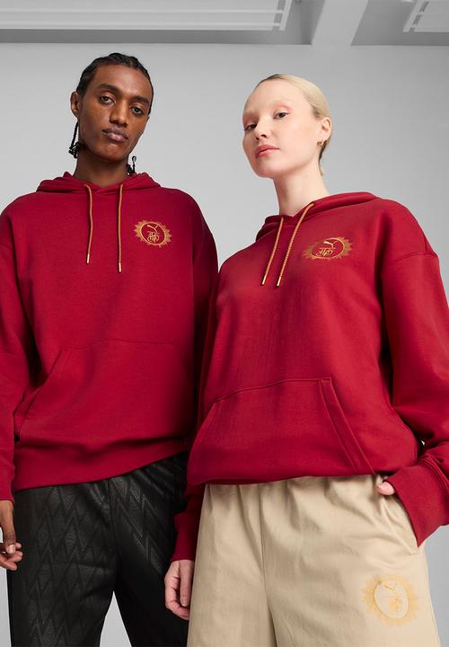 PUMA - Puma x Harry Potter Relaxed Graphic Hood - red