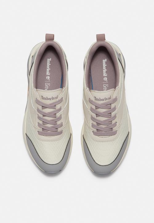 Timberland - Delphiville low lace up sneaker - natural mesh