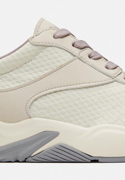 Timberland - Delphiville low lace up sneaker - natural mesh